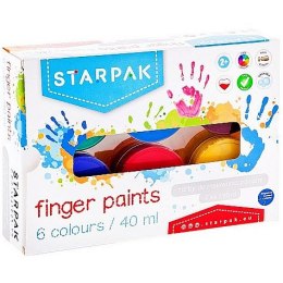 Farba do malowania palcami Starpak doggy 40ml 6 kolor. (448008)