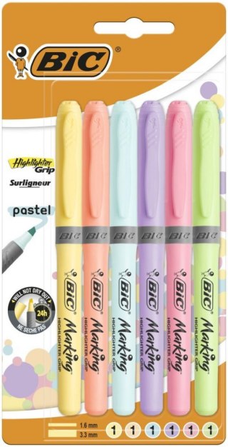 Flamaster Bic Kids 6 kol. Bic (992561)