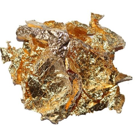 Folia ozdobna Craft-Fun Series do złoceń płatki złota Titanum