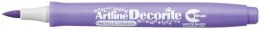 Marker specjalistyczny Artline metaliczny decorite, fioletowy 1,0mm pędzelek końcówka (AR-035 6 6)