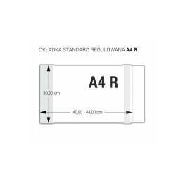Okładka A4R A4 [mm:] 303x408-440 Biurfol (OZB-46)