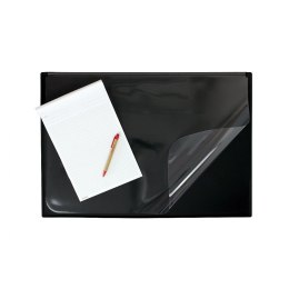 Podkład na biurko czarny PVC PCW [mm:] 650x450 Biurfol (PB-05-01)