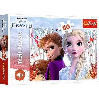 Puzzle Zaczarowany świat Anny i Elisy 60 el. Trefl (17333)