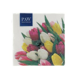 Serwetki of Tulips mix bibuła [mm:] 330x330 Paw (SDL121500)