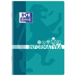 Zeszyt tematyczny A5 angielski 60k. 90g krata Oxford (400139056)