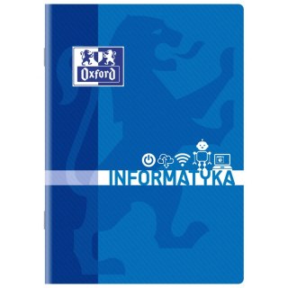 Zeszyt tematyczny A5 angielski 60k. 90g krata Oxford (400139056)