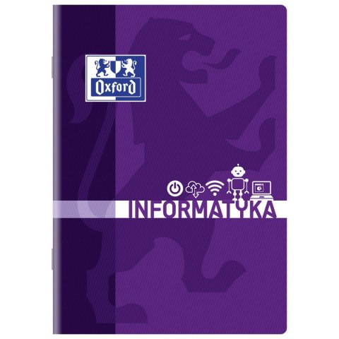 Zeszyt tematyczny angielski A5 60k. 90g krata Oxford (400139056)