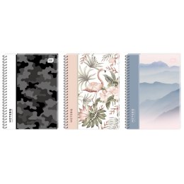 Kołozeszyt (kołonotatnik) A4 120k. 70g krata Interdruk (KOŁOZA4120PP)