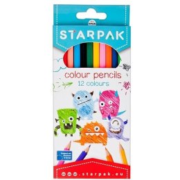 Kredki ołówkowe Starpak 12 kol. (438366)