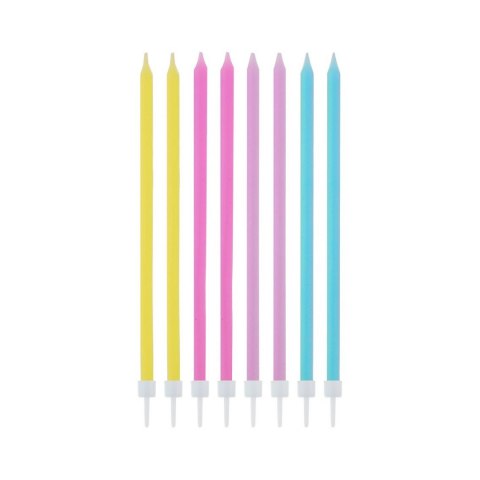 Świeczka urodzinowa Godan cinkie pastel mix 16 sztuk (SF-SPMI) Świeczka urodzinowa Godan cinkie pastel mix 16 sztuk (SF-SPMI)