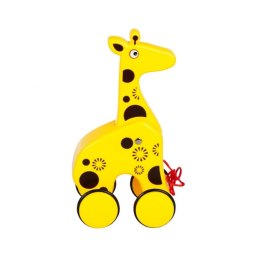 Zabawka edukacyjna Bam Bam Żyrafa na kółkach (453679)