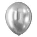 Balon gumowy Arpex efekt chromu - niebieskie mix 300mm (K2718)