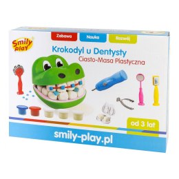 Ciastolina Smily Play 5 kol. Ciasto-masa krokodyl 250g (SP83346)