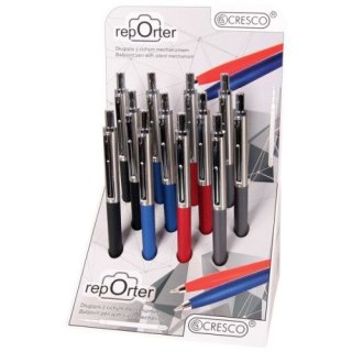 Długopis Reporter 5 907 464 215 726 wkład niebieski 1,0mm Cresco (290010)