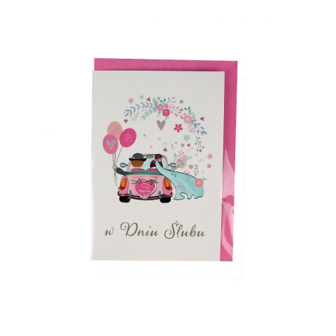 Kartka składana KARNET SLUBNY [mm:] 138x185 Rexus