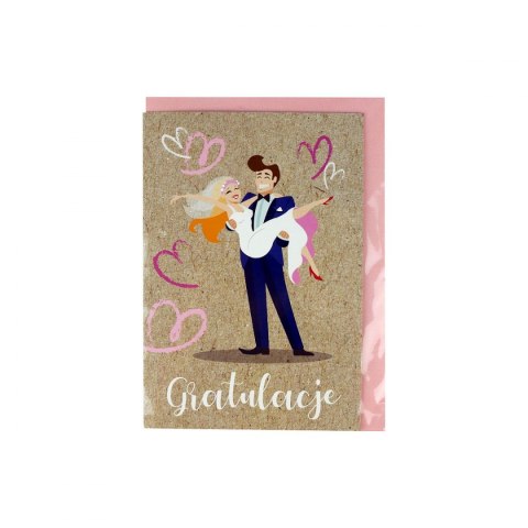 Kartka składana KARNET SLUBNY [mm:] 138x185 Rexus