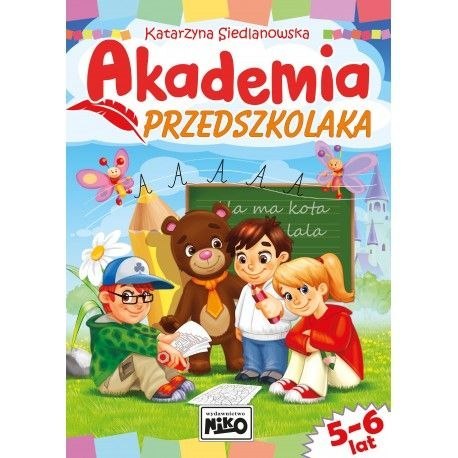 Książeczka edukacyjna Akademia przedszkolaka Niko