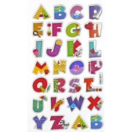 Naklejka (nalepka) Craft-Fun Series alfabet Titanum (LXE-044)