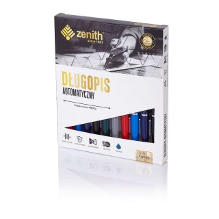 Długopis Zenith 4 Nikiel wkład niebieski 0,7mm Zenith