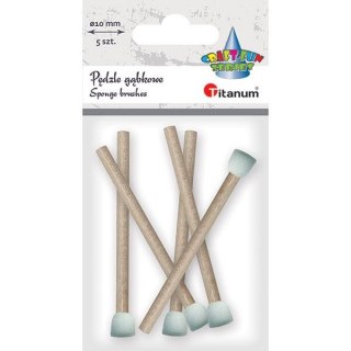 Pędzel Craft-Fun Series gąbka do malowania 1cm Titanum
