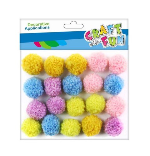 Pompony Craft with Fun mix 20 szt (463469)