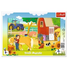 Puzzle Trefl Na farmie 15 el. (31356)
