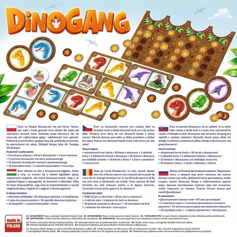 Gra edukacyjna Dinogang Dinogang Trefl (02080)