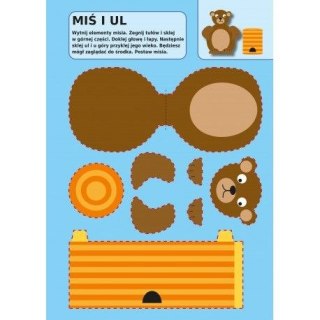 Książeczka edukacyjna Wesołe wycinanki. Miś i jego przyjaciele. Niko
