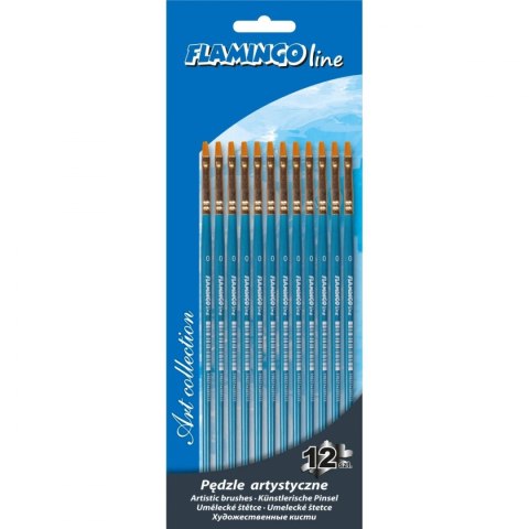 Pędzel nr 0 Flamingo Line