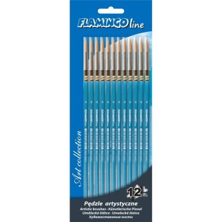 Pędzel nr 4 Flamingo Line