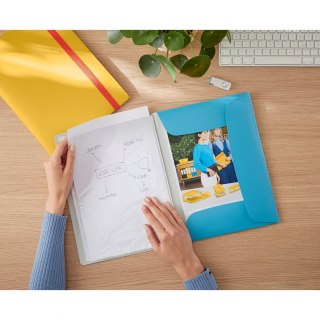 Teczka ofertowa Cosy A4 kolor: niebieska 1 kieszeni Leitz (46700061)