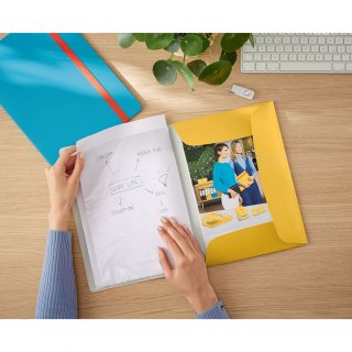 Teczka ofertowa Cosy A4 kolor: żółta 1 kieszeni Leitz (46700019)