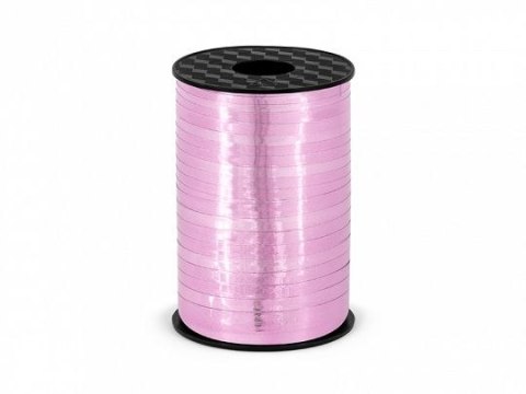 Wstążka Partydeco plastikowa 5mm różowy 225m (PRM5-081)
