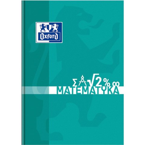 Brulion matematyka tematyczny A5 80k. 90g krata [mm:] 148x210 Oxford (400128310)