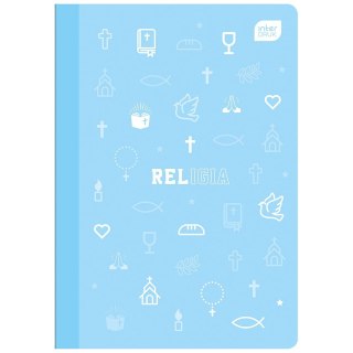 Zeszyt tematyczny A5 RELIGIA 60k. 70g krata Interdruk