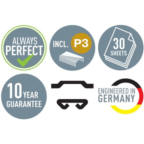 Zszywacz Cosy żółty 30k (55670019) Leitz