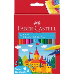 Flamaster Faber Castell zamek 12 kol. (554201)