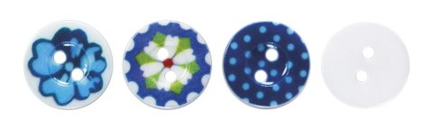 Guziki Titanum Craft-Fun Series plastikowe mix 30 szt (191086) Guziki Titanum Craft-Fun Series plastikowe mix 30 szt (191086)