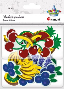Naklejka (nalepka) Craft-Fun Series piankowe Owoce Titanum (4640)