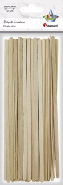 Ozdoba drewniana Titanum Craft-Fun Series Patyczki naturalne 5x190mm (21WL001)