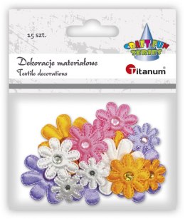 Ozdoba materiałowa Titanum Craft-Fun Series Kwiaty (MTCR-BY193)
