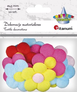 Ozdoba materiałowa Titanum Craft-Fun Series Kwiaty (MTCR-BY239)