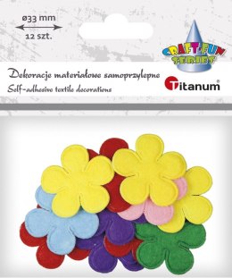 Ozdoba materiałowa Titanum Craft-Fun Series Kwiaty (MTCR-BY376)