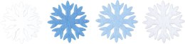 Ozdoba materiałowa Titanum Craft-Fun Series Śnieżynki (MTCR-BY390)