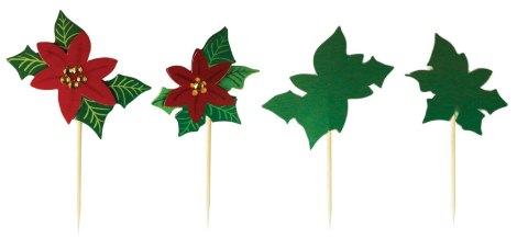 Ozdoba na piku Titanum Craft-Fun Series papierowa poinsecje xmass (4832) Ozdoba na piku Titanum Craft-Fun Series papierowa poinsecje xmass (4832)