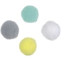 Pompony Titanum Craft-Fun Series poliestrowe pastelowy 120 szt (21TH0514-3)