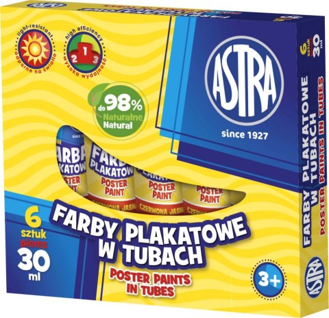 Farby plakatowe Astra kolor: brązowa 30ml 1 kolor. Farby plakatowe Astra kolor: brązowa 30ml 1 kolor.