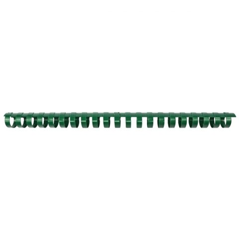 Grzbiety do bindowania Titanum A4 zielony plastik śr. 32mm Grzbiety do bindowania Titanum A4 zielony plastik śr. 32mm