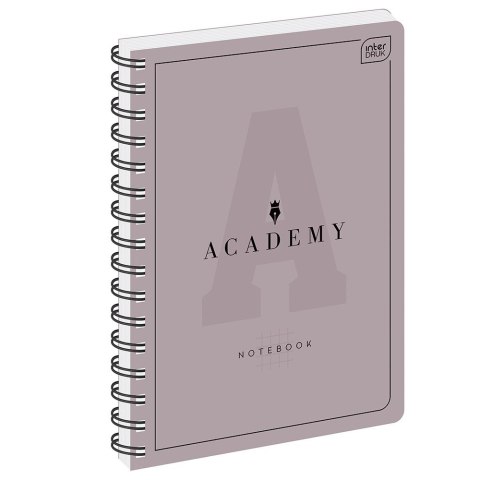 Kołozeszyt (kołonotatnik) ACADEMY A5 100k. 90g krata Interdruk (KOŁOZA5100AC)