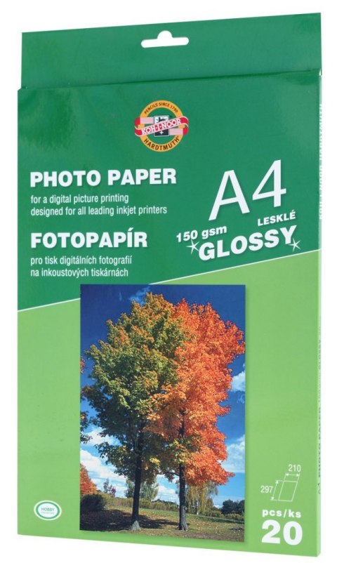 Papier foto Koh-I-Noor Gloss A4 150g Papier foto Koh-I-Noor Gloss A4 150g
